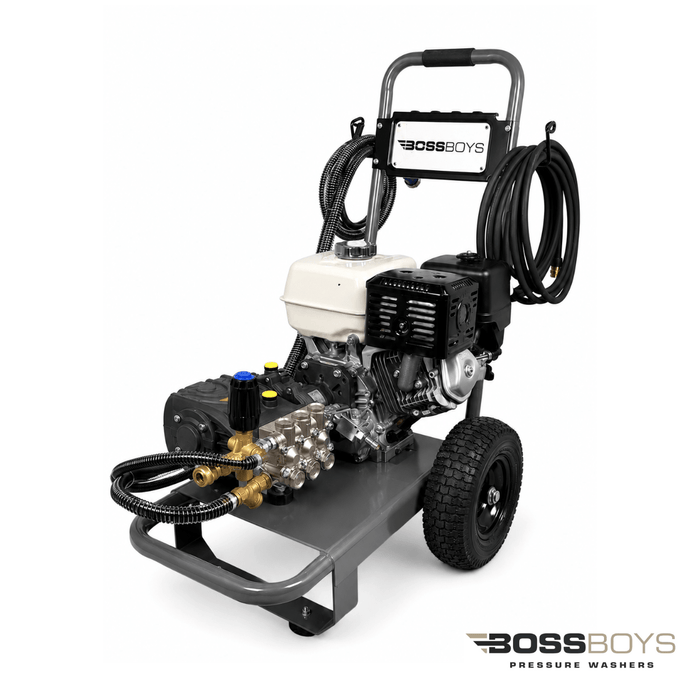 BossBoys BBPM21200 Typhoon Mobile Petrol Pressure Washer