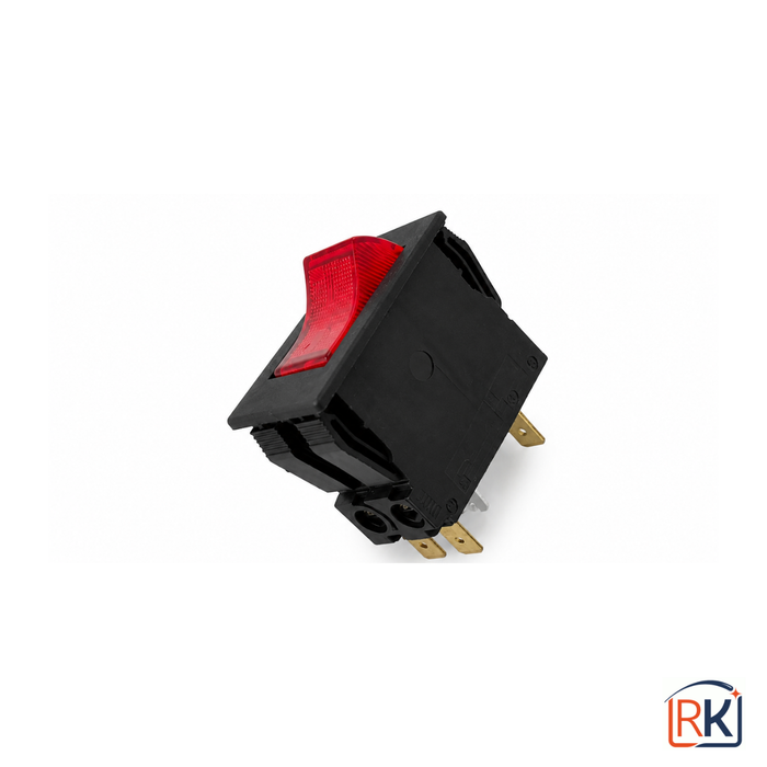 Kranzle Switch 15.8 A with Red illuminated Rocker