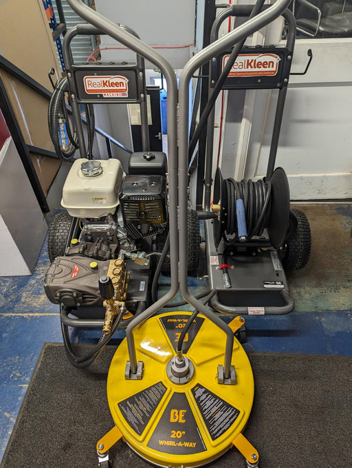 REALKLEEN Petrol Pressure Washer STARTER PACKAGE - Choose 15/250 or 21/200 - RealKleen LTD