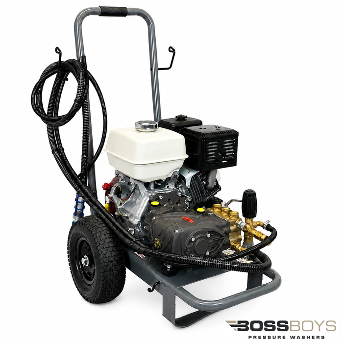 BOSSBOYS PM15250 Mobile Petrol Pressure Washer
