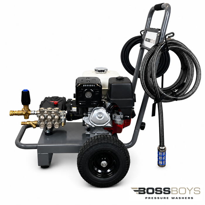 BOSSBOYS PM21200 Mobile Petrol Pressure Washer