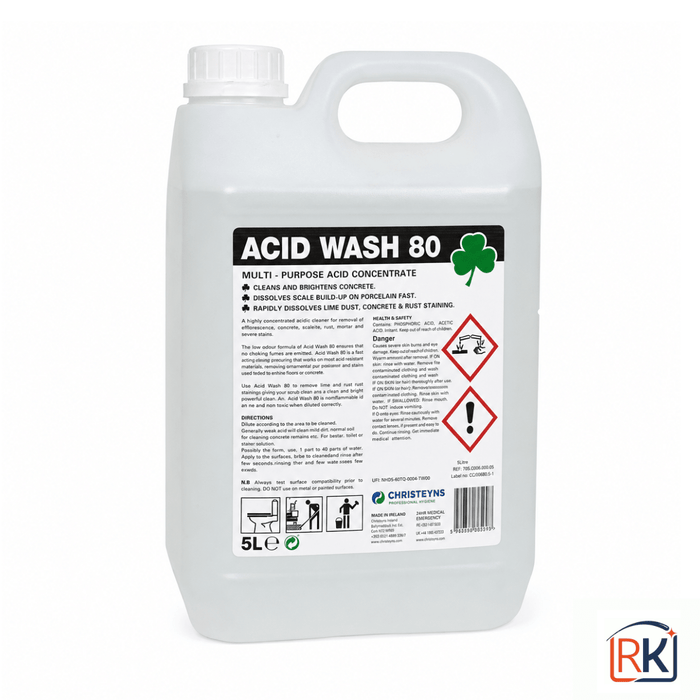 Professional Extra Strong Acidic Cleaner Heavy Duty Scale & Deposit Remover