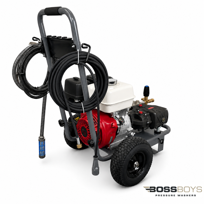 BOSSBOYS PM21200 Mobile Petrol Pressure Washer