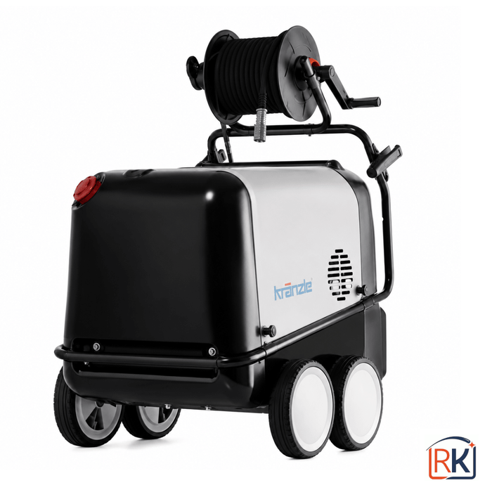 Kranzle Therm 1017 Hot Water Pressure Washer With 20m Hose Reel