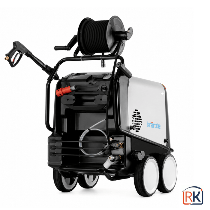 Kranzle Therm 1017 Hot Water Pressure Washer With 20m Hose Reel