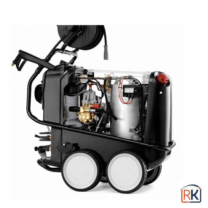 Kranzle Therm 1017 Hot Water Pressure Washer With 20m Hose Reel