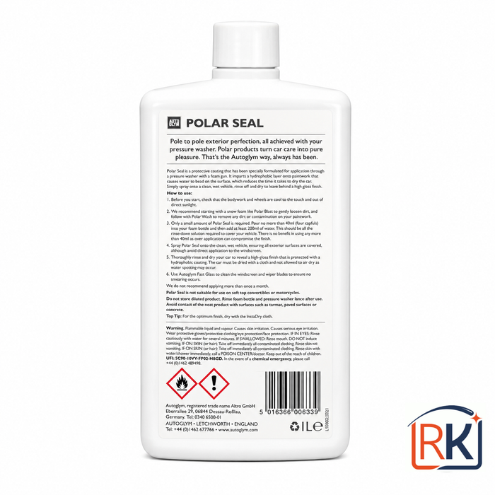 Autoglym Polar Seal 1L Paint Sealant