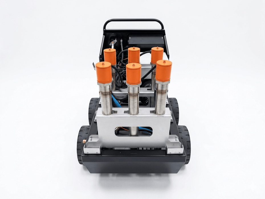 BossBoys MHE10160SS Mobile Electric Hot Water Pressure Washer 160 Bar 10L/min 3-Phase