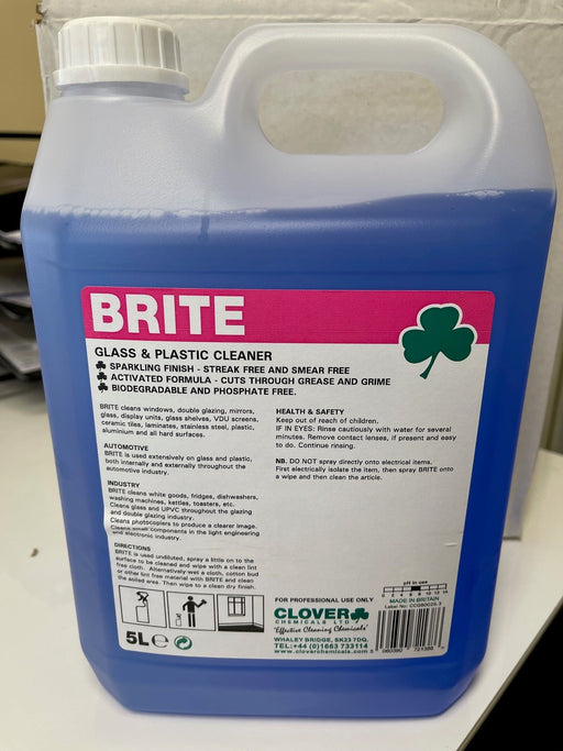 Glass & Plastic Cleaner 5 litres - RealKleen LTD