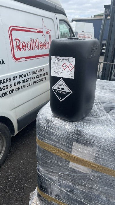 Real-Hypo Sodium Hypochlorite 14/15% 25L - RealKleen LTD