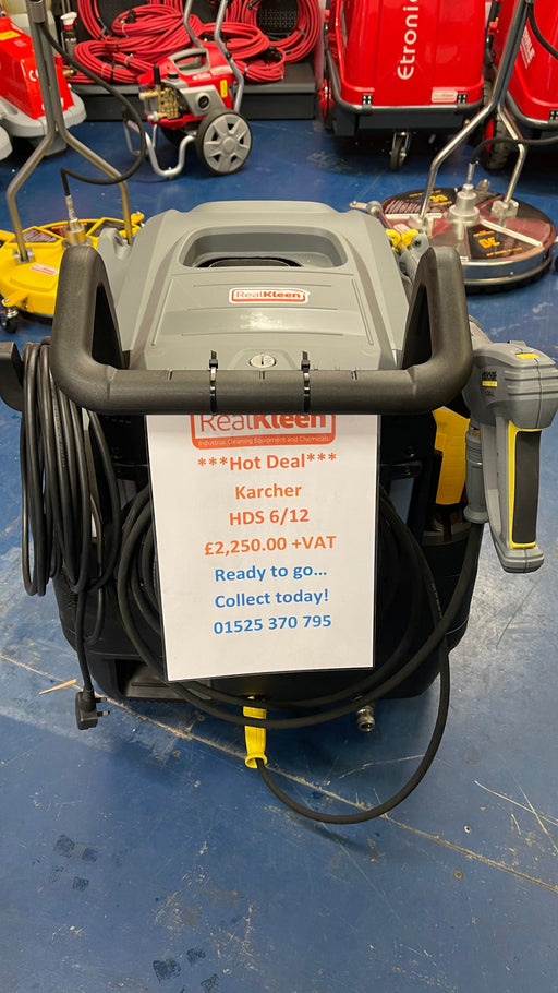 Karcher HDS 6/12C Hot Water Pressure Washer - RealKleen LTD