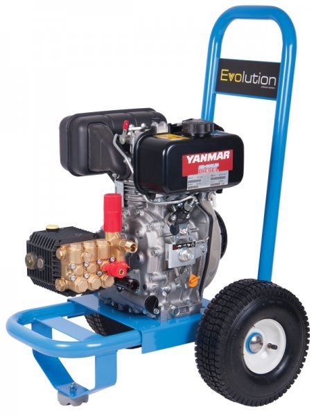Evolution 1 Diesel Pressure Washer Yanmar L70V 13/170 Interpump 58 Heavy Duty - RealKleen LTD