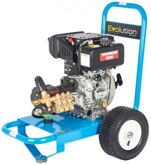 Evolution 1 Diesel Pressure Washer Yanmar L70V 13/170 Interpump 58 Heavy Duty - RealKleen LTD